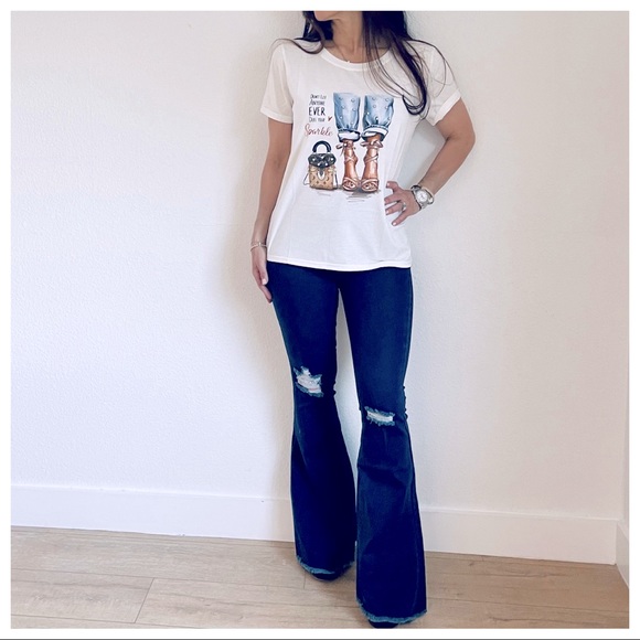 ✨LAST ONE✨Absolutely Fabulous flared Bell bottom jeans - Picture 3 of 8